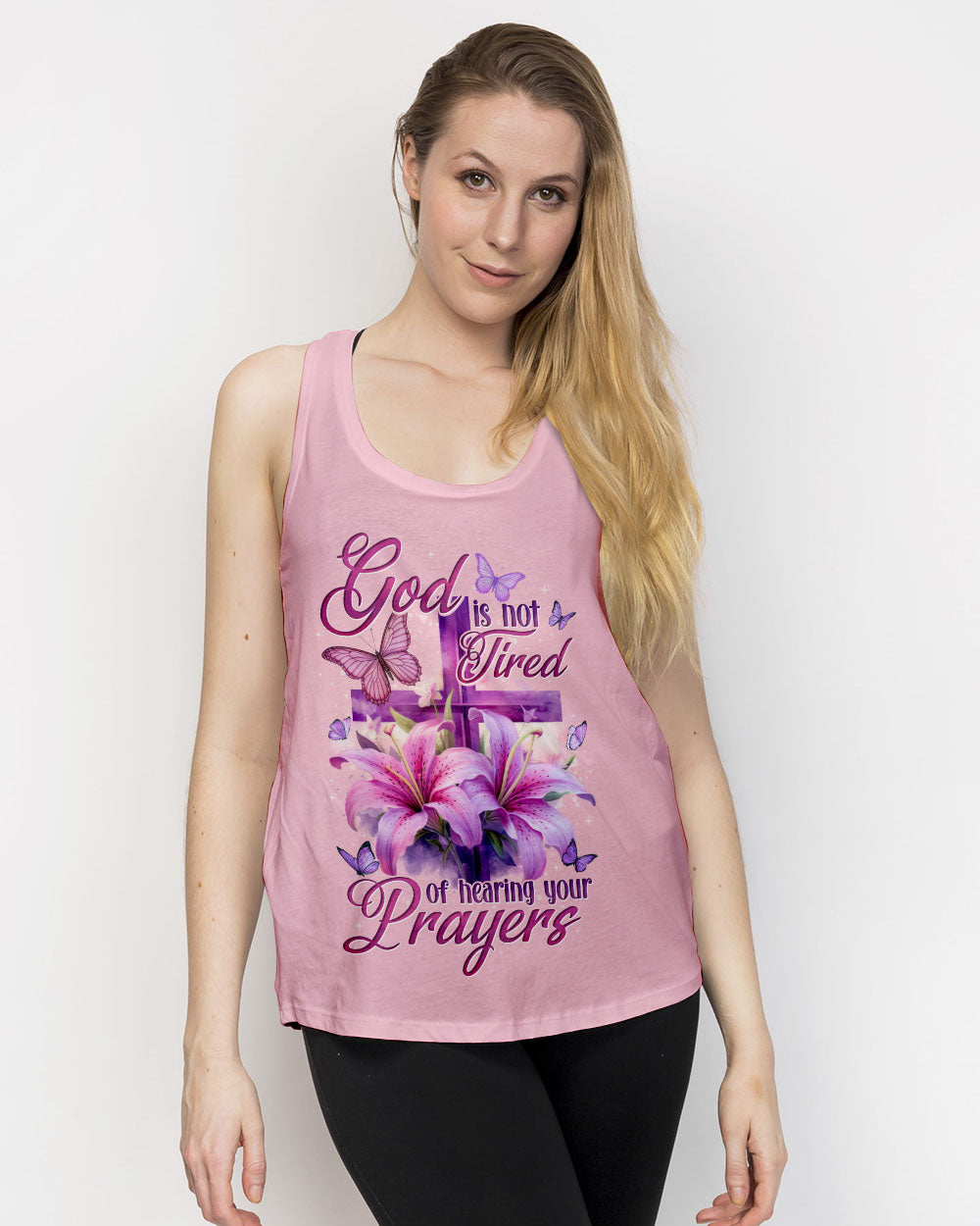 God Is Not Tired Of Hearing Your Prayers Women's All Over Print Shirt - Tytd0906251