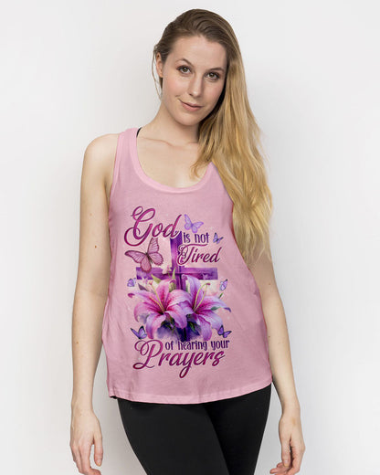 God Is Not Tired Of Hearing Your Prayers Women's All Over Print Shirt - Tytd0906251