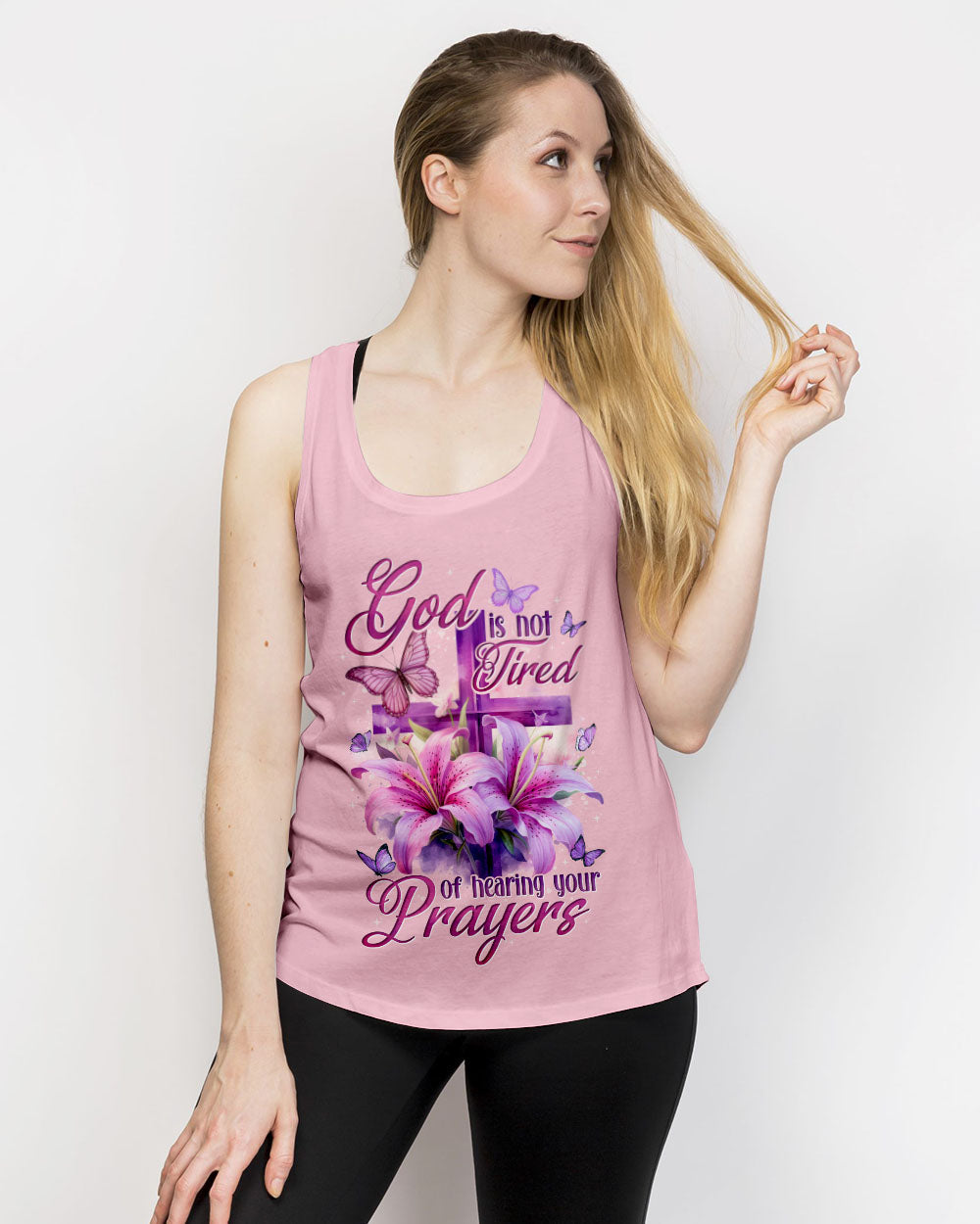 God Is Not Tired Of Hearing Your Prayers Women's All Over Print Shirt - Tytd0906251