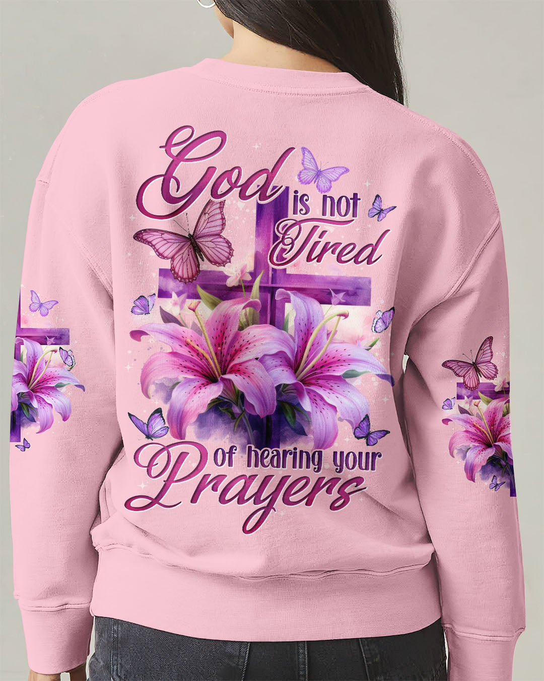 God Is Not Tired Of Hearing Your Prayers Women's All Over Print Shirt - Tytd0906251