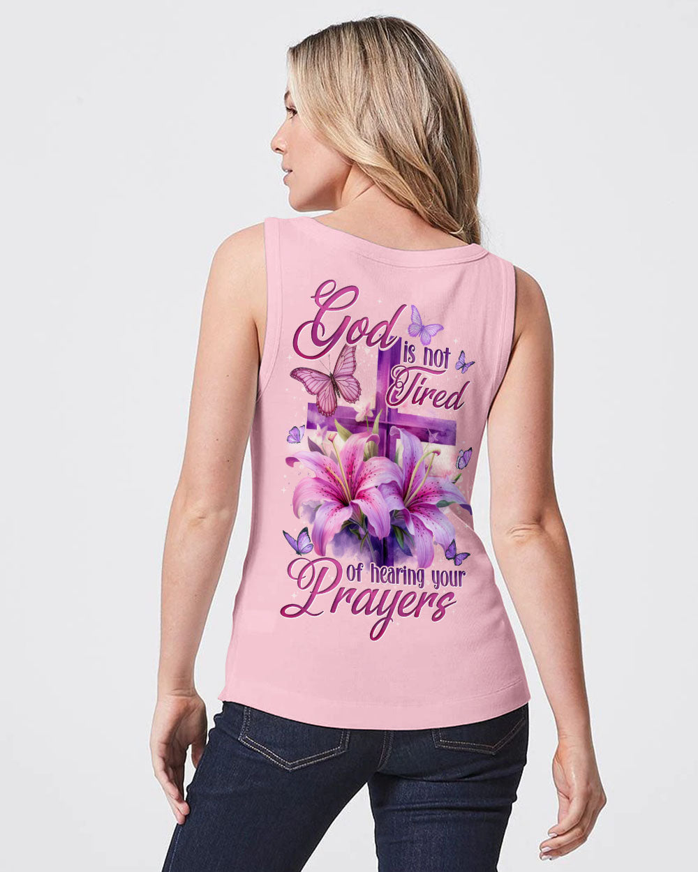 God Is Not Tired Of Hearing Your Prayers Women's All Over Print Shirt - Tytd0906251
