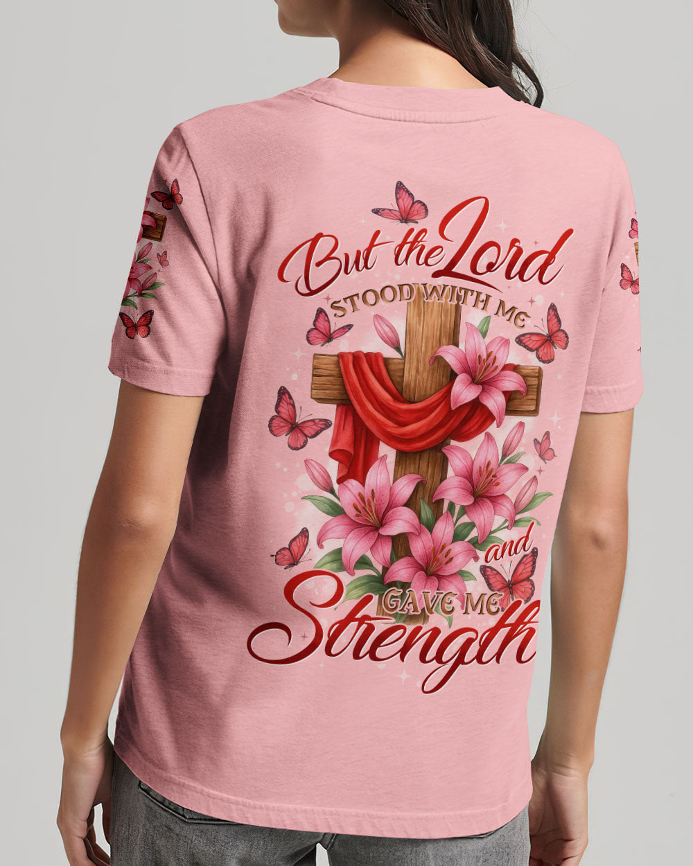 Lord Stood With Me Women's All Over Print Shirt - Tytd1306251