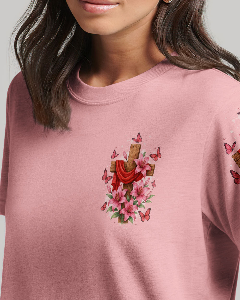 Lord Stood With Me Women's All Over Print Shirt - Tytd1306251
