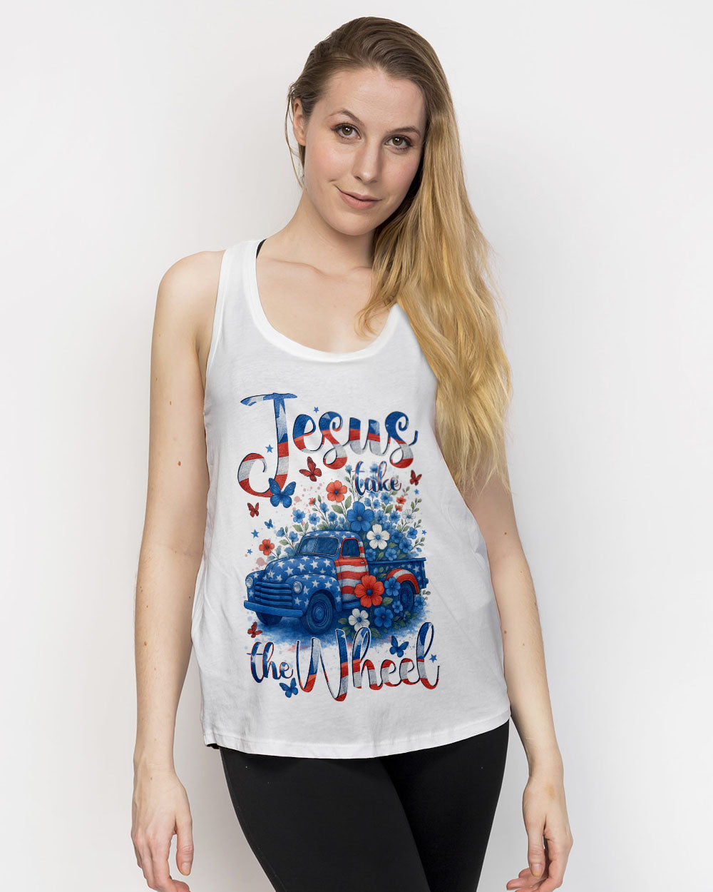 Jesus Take The Wheel Women's All Over Print Shirt - Tytd1505241