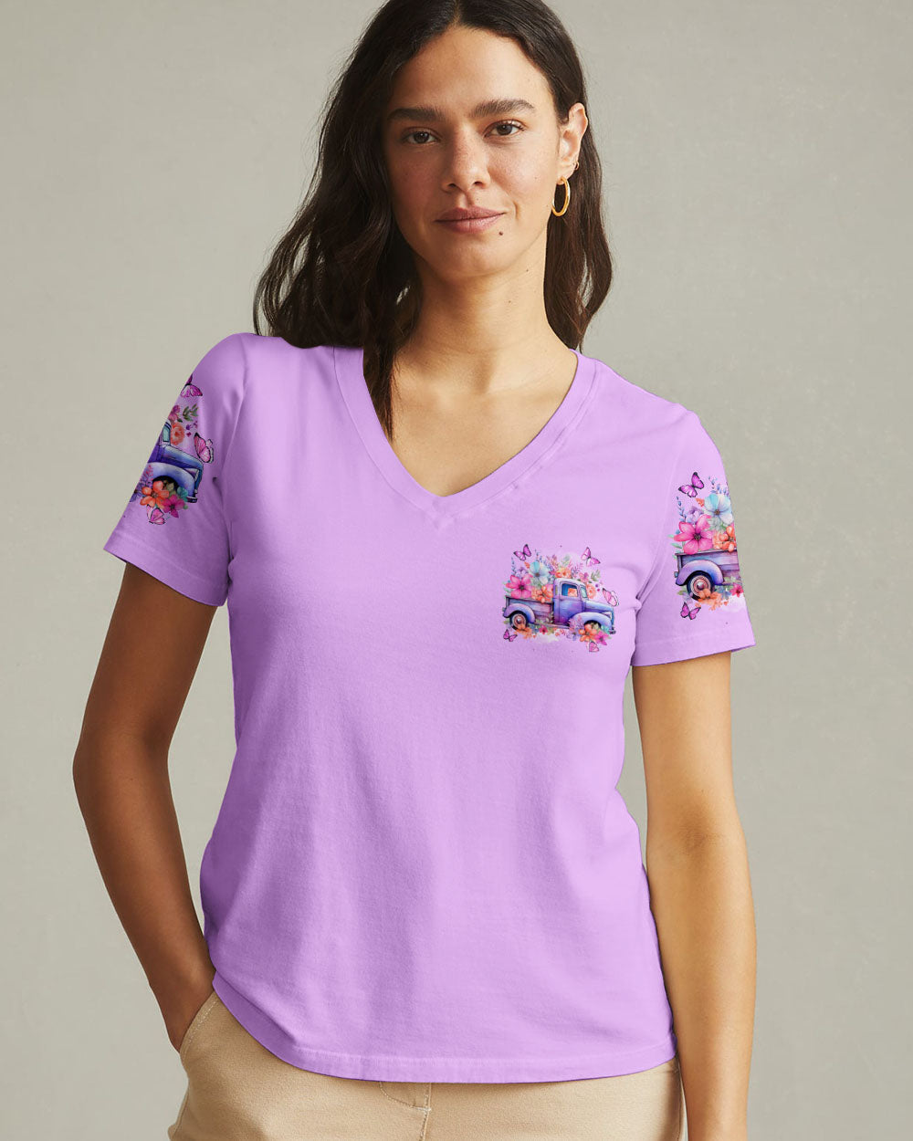 Jesus Take The Wheel Women's All Over Print Shirt - Tytd1706251