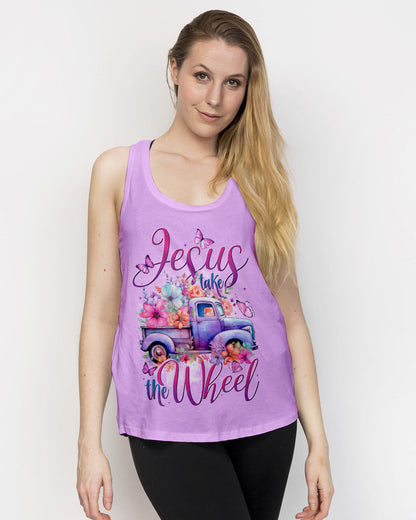 Jesus Take The Wheel Women's All Over Print Shirt - Tytd1706251