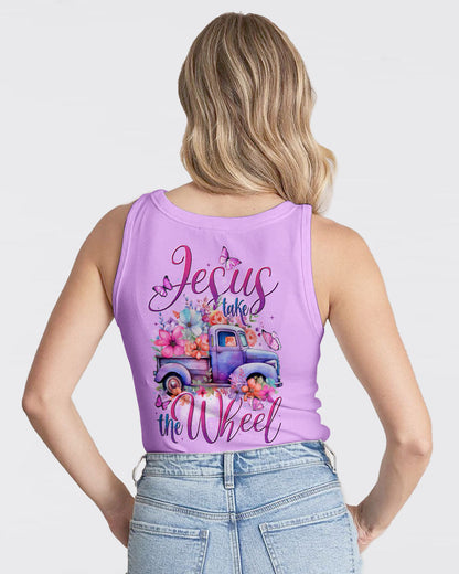 Jesus Take The Wheel Women's All Over Print Shirt - Tytd1706251