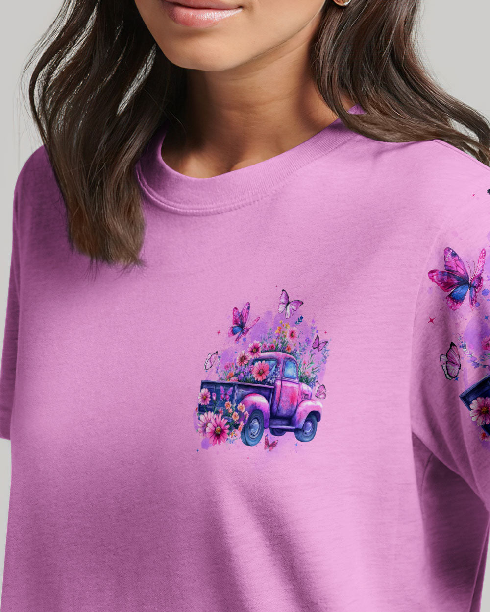 Jesus Take The Wheel Women's All Over Print Shirt - Tytd1806252