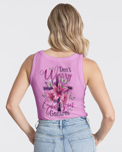 Don't Worry God Is In Control Women's All Over Print Shirt - Tytd1905251
