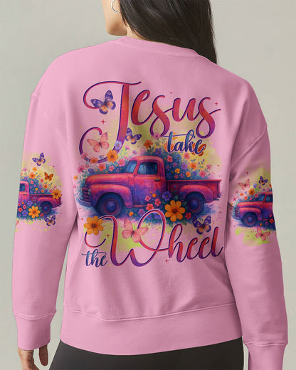 Jesus Take The Wheel Women's All Over Print Shirt - Tytd2005252