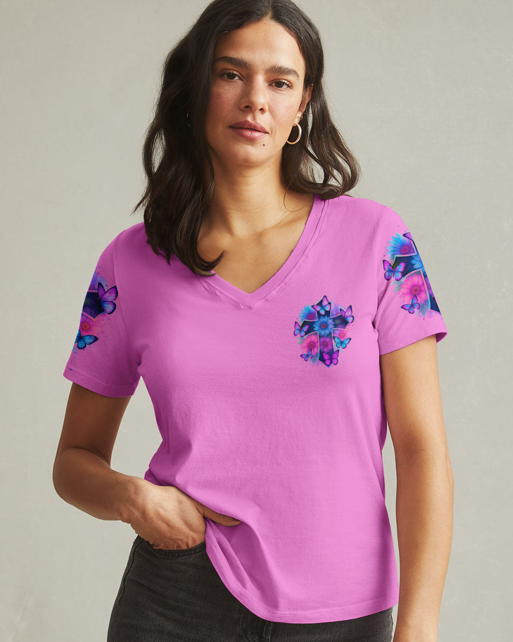 With God All Things Are Possible Women's All Over Print Shirt - Tytd2705251
