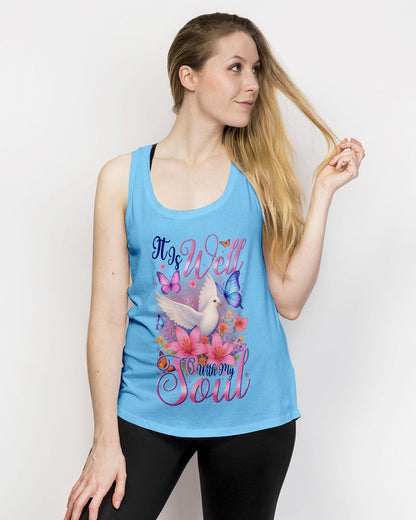 It Is Well With My Soul Dove Women's All Over Print Shirt - Tytm0505254