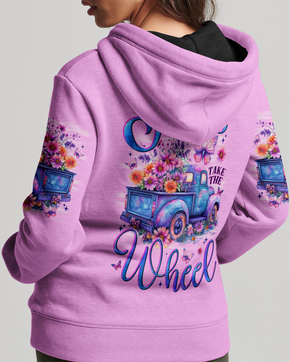 Jesus Take The Wheel Women's All Over Print Shirt - Tytm1706252