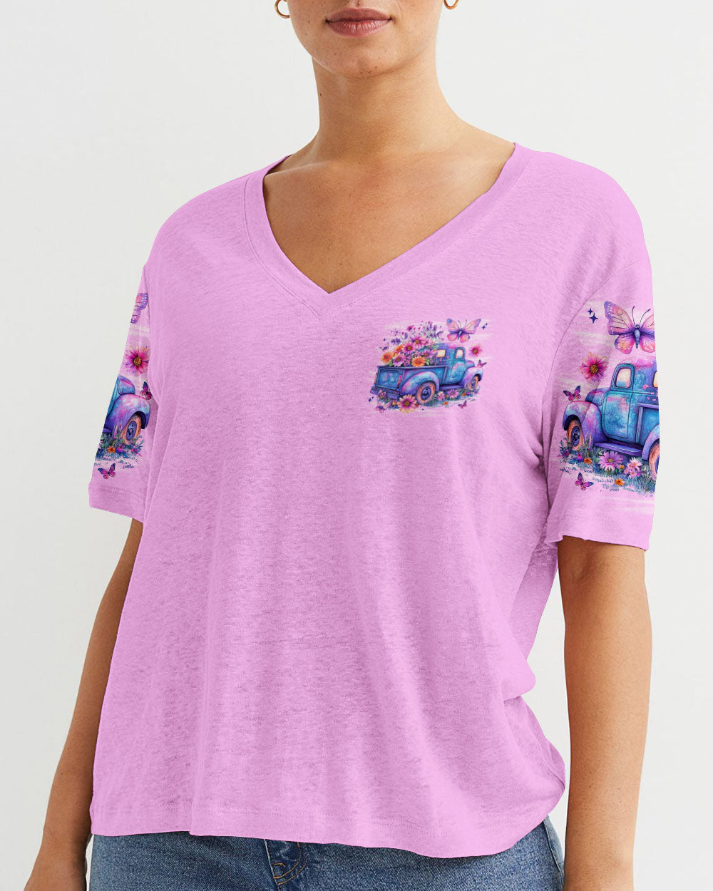 Jesus Take The Wheel Women's All Over Print Shirt - Tytm1706252