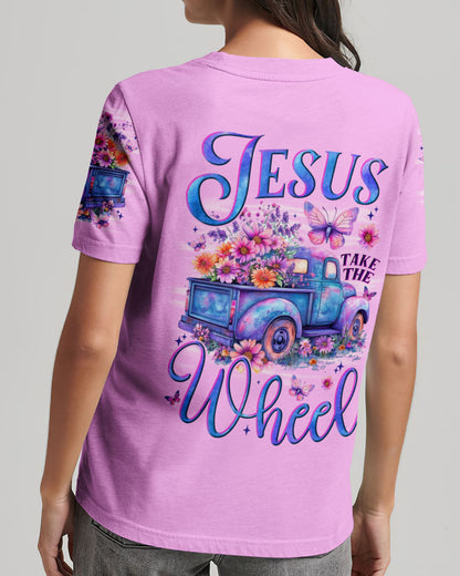 Jesus Take The Wheel Women's All Over Print Shirt - Tytm1706252