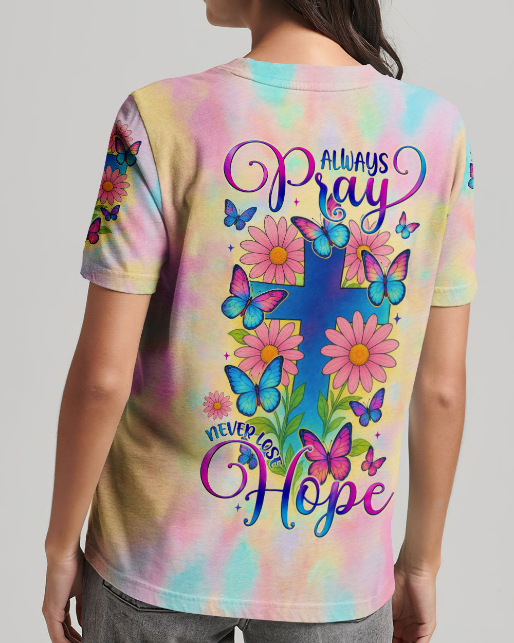 Always Pray Never Lose Hope Women's All Over Print Shirt - Tytm1905252