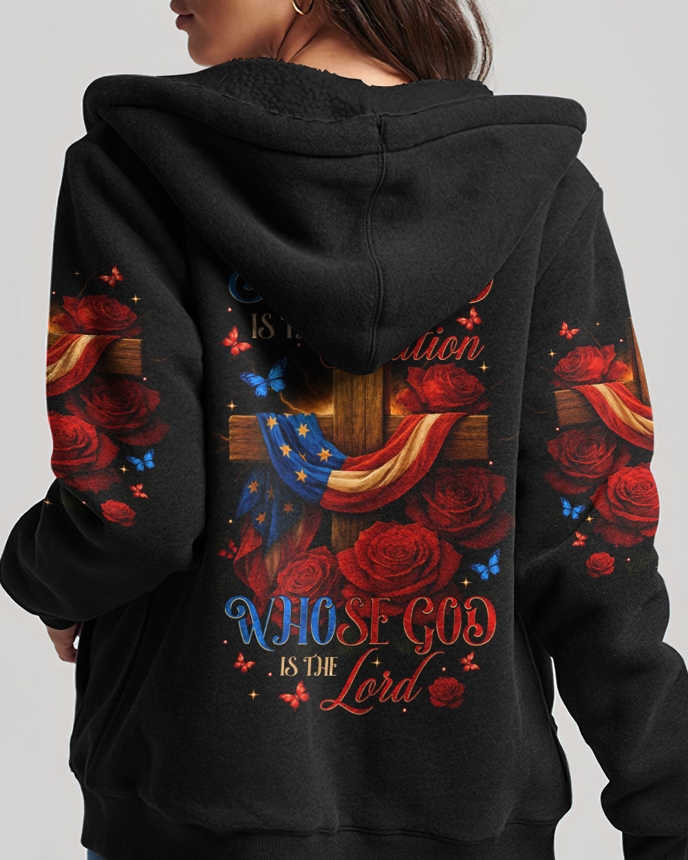 Blessed Is The Nation Whose God Is The Lord Women's All Over Print Shirt - Tytm1905253