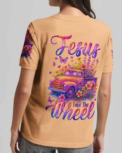 Jesus Take The Wheel Women's All Over Print Shirt - Tytm2005251