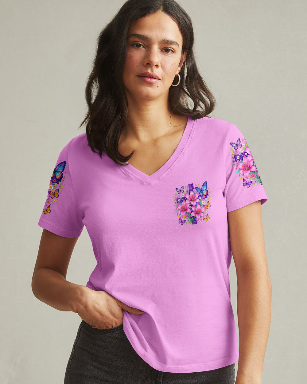 Faith Grows Women's All Over Print Shirt - Tytm2304253