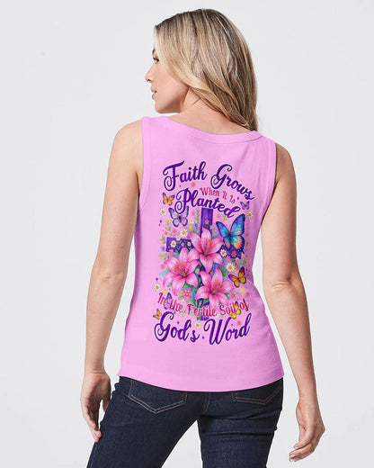 Faith Grows Women's All Over Print Shirt - Tytm2304253