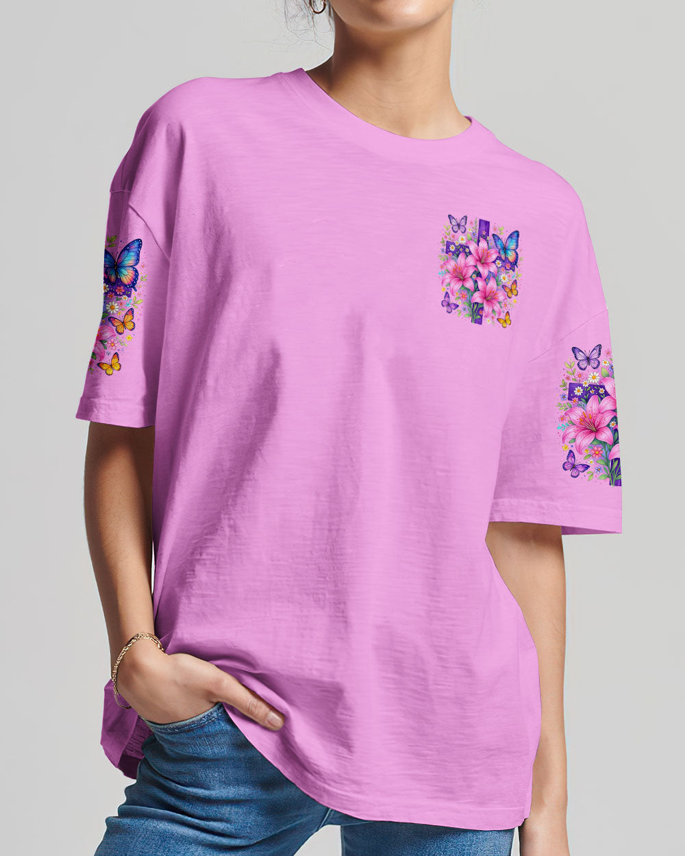 Faith Grows Women's All Over Print Shirt - Tytm2304253