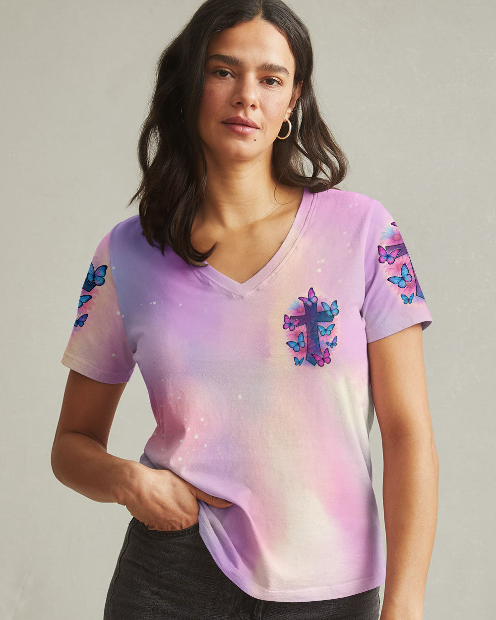 God Is Within Her Women's All Over Print Shirt - Tytm2305252