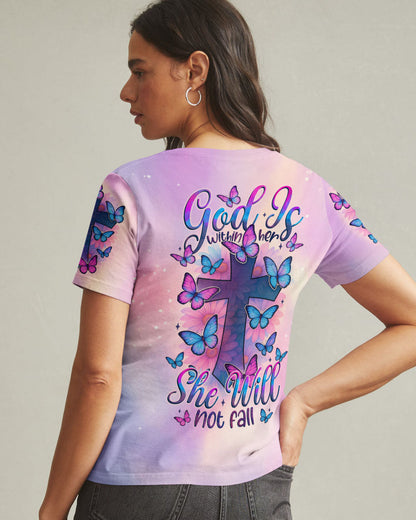 God Is Within Her Women's All Over Print Shirt - Tytm2305252