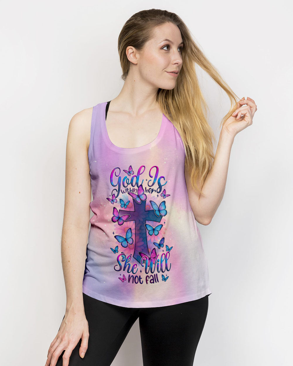 God Is Within Her Women's All Over Print Shirt - Tytm2305252