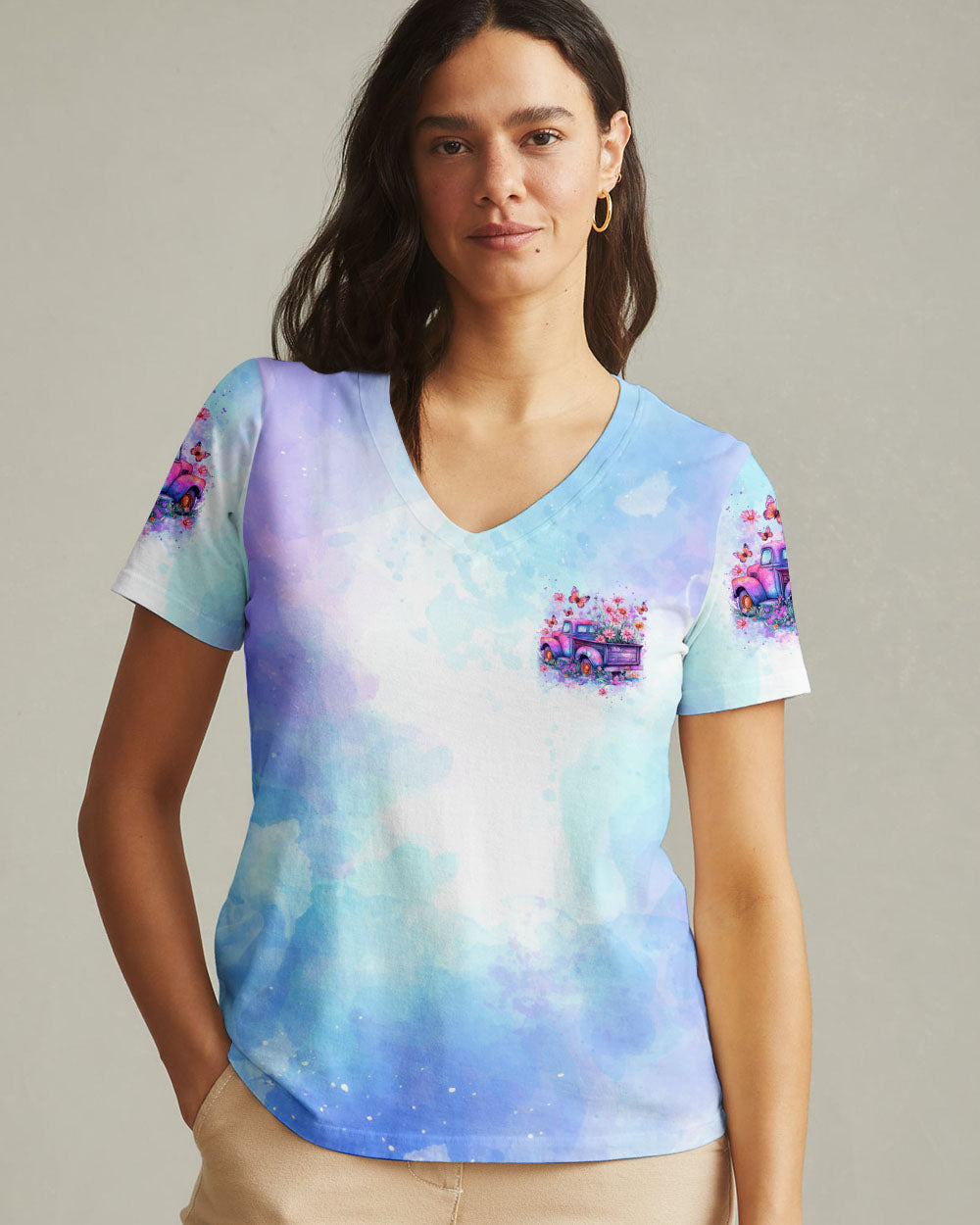 Jesus Take The Wheel Women's All Over Print Shirt - Tytm2306251