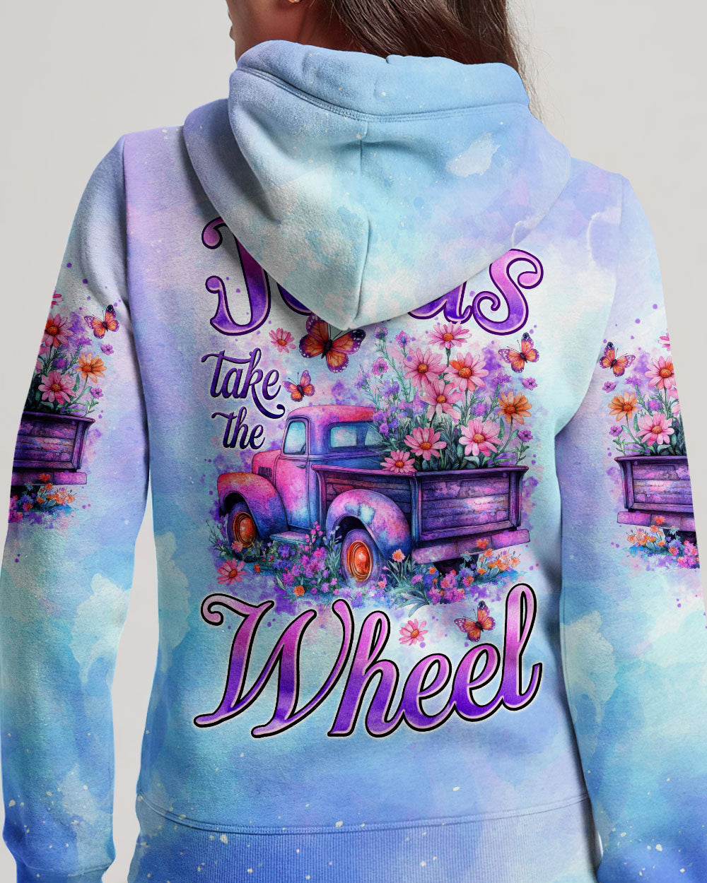 Jesus Take The Wheel Women's All Over Print Shirt - Tytm2306251
