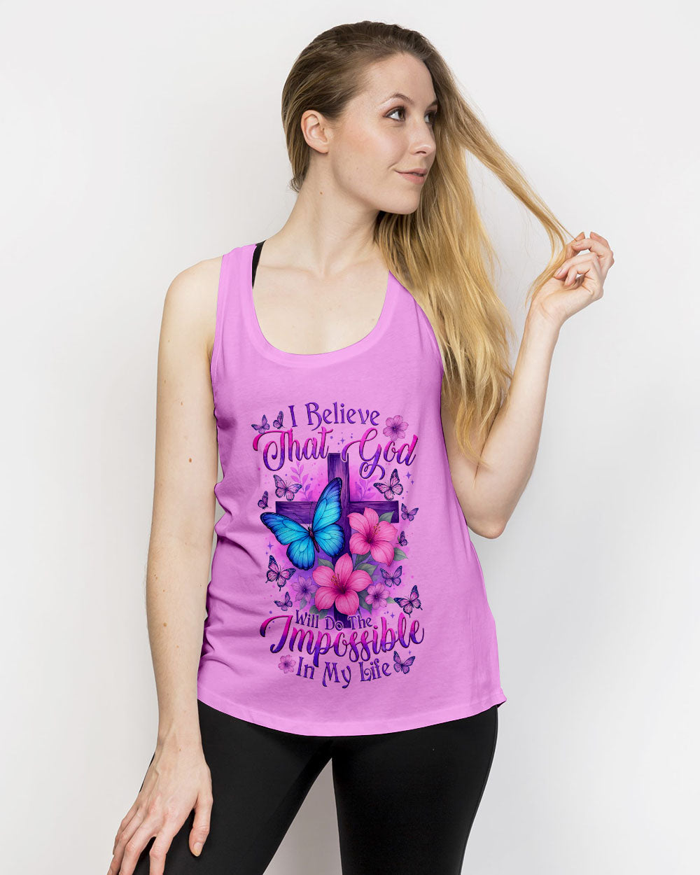 I Believe That God Women's All Over Print Shirt - Tytm2404252