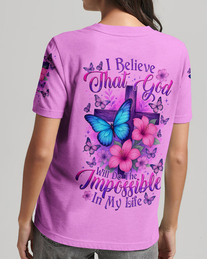 I Believe That God Women's All Over Print Shirt - Tytm2404252