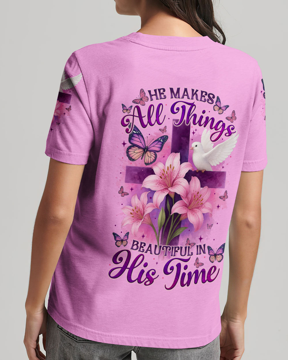 He Makes All Things Beautiful In His Time Women's All Over Print Shirt - Tytm2804254