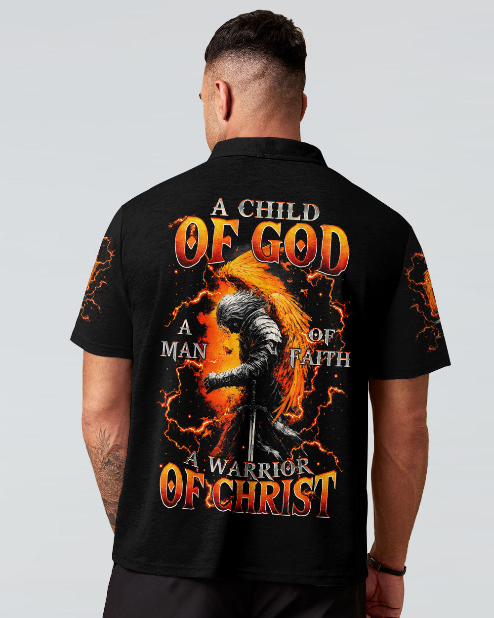 A Warrior Of Christ Men's All Over Print Shirt - Tytm3103254
