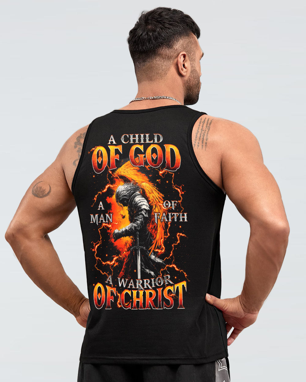 A Warrior Of Christ Men's All Over Print Shirt - Tytm3103254
