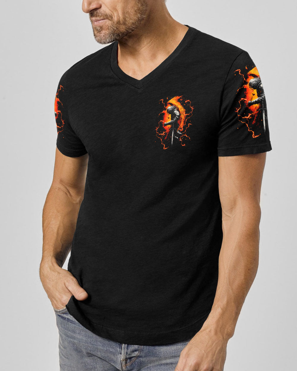 A Warrior Of Christ Men's All Over Print Shirt - Tytm3103254