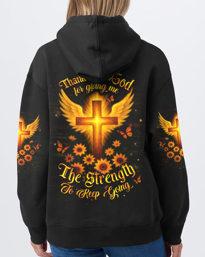 Thank You God Women's All Over Print Shirt - Yhdu0505252