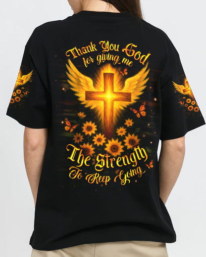 Thank You God Women's All Over Print Shirt - Yhdu0505252