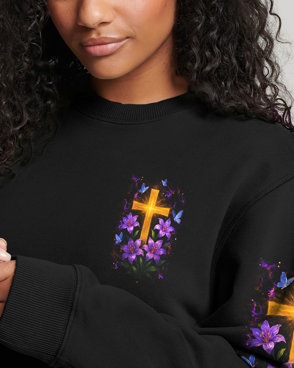 When God Steps In Miracles Happen Women's All Over Print Shirt - Yhdu0605251