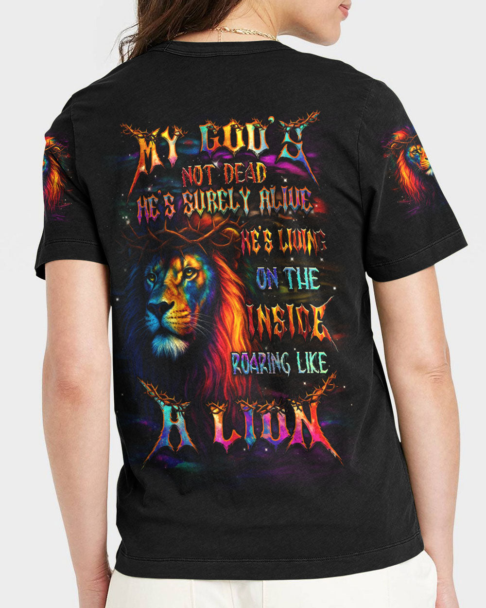My God's Not Dead Women's All Over Print Shirt - Yhdu0606254