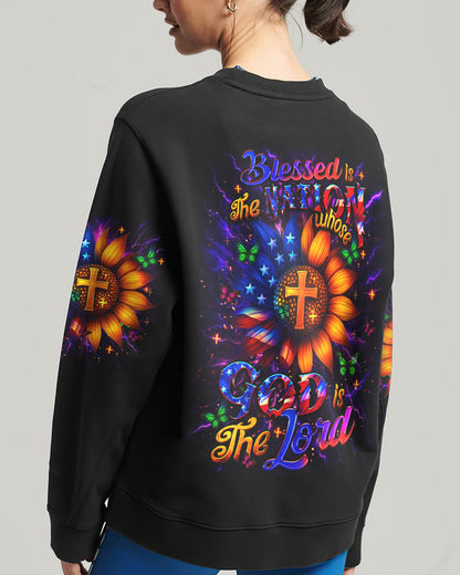 Blessed Is The Nation Whose God Is The Lord Women's All Over Print Shirt - Yhdu0906254