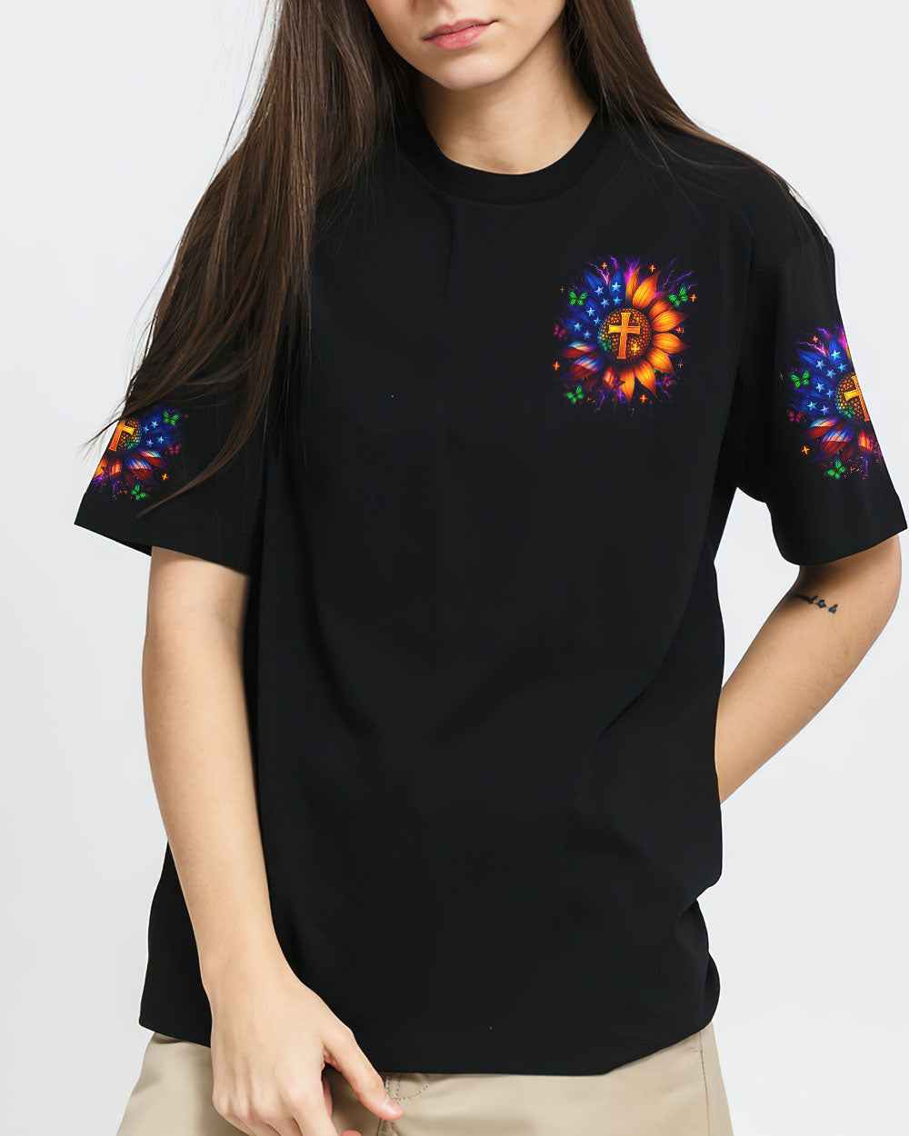 Blessed Is The Nation Whose God Is The Lord Women's All Over Print Shirt - Yhdu0906254