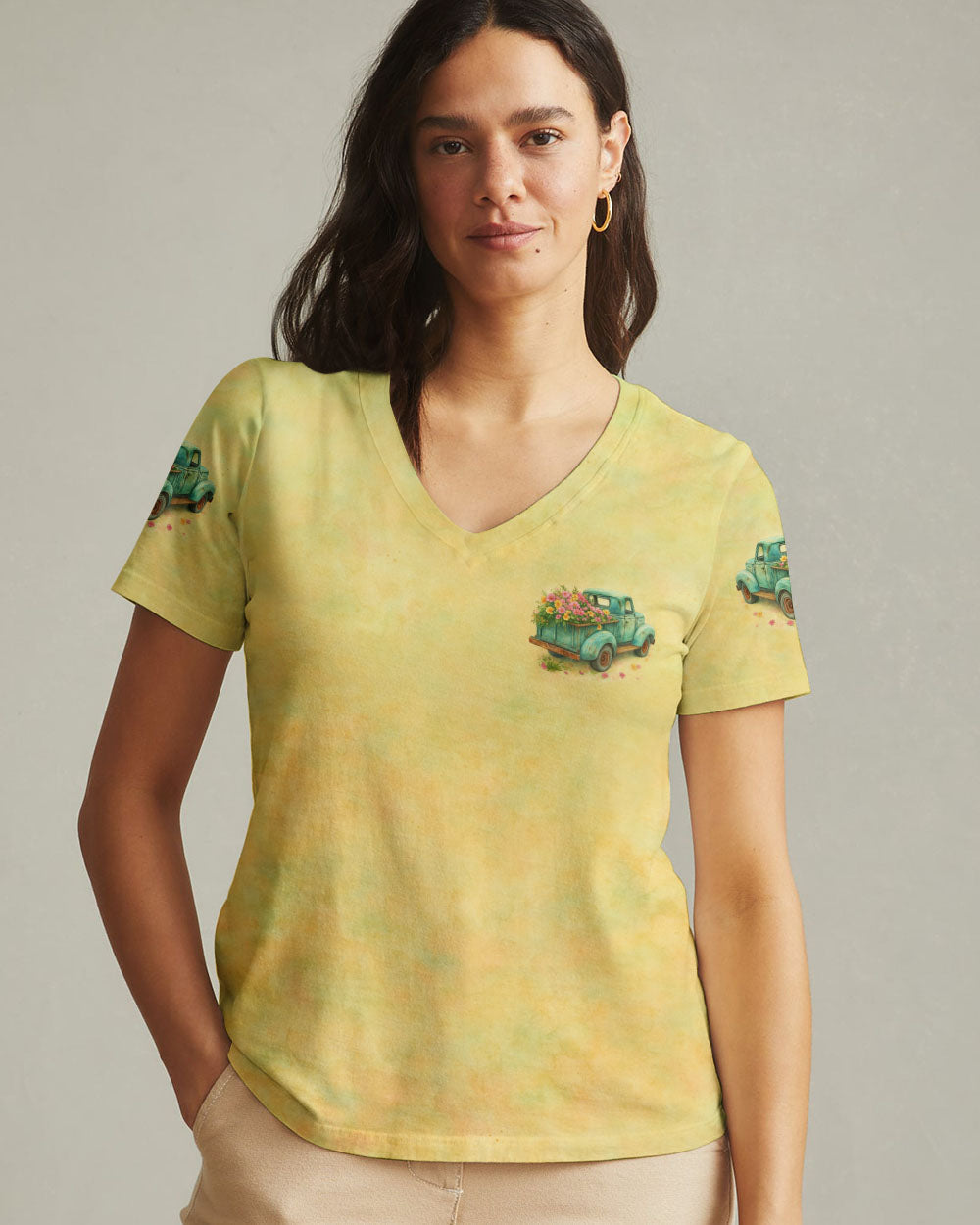 Jesus Take The Wheel Women's All Over Print Shirt - Yhdu1806254