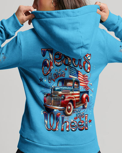 Jesus Take The Wheel Women's All Over Print Shirt - Yhdu2205254