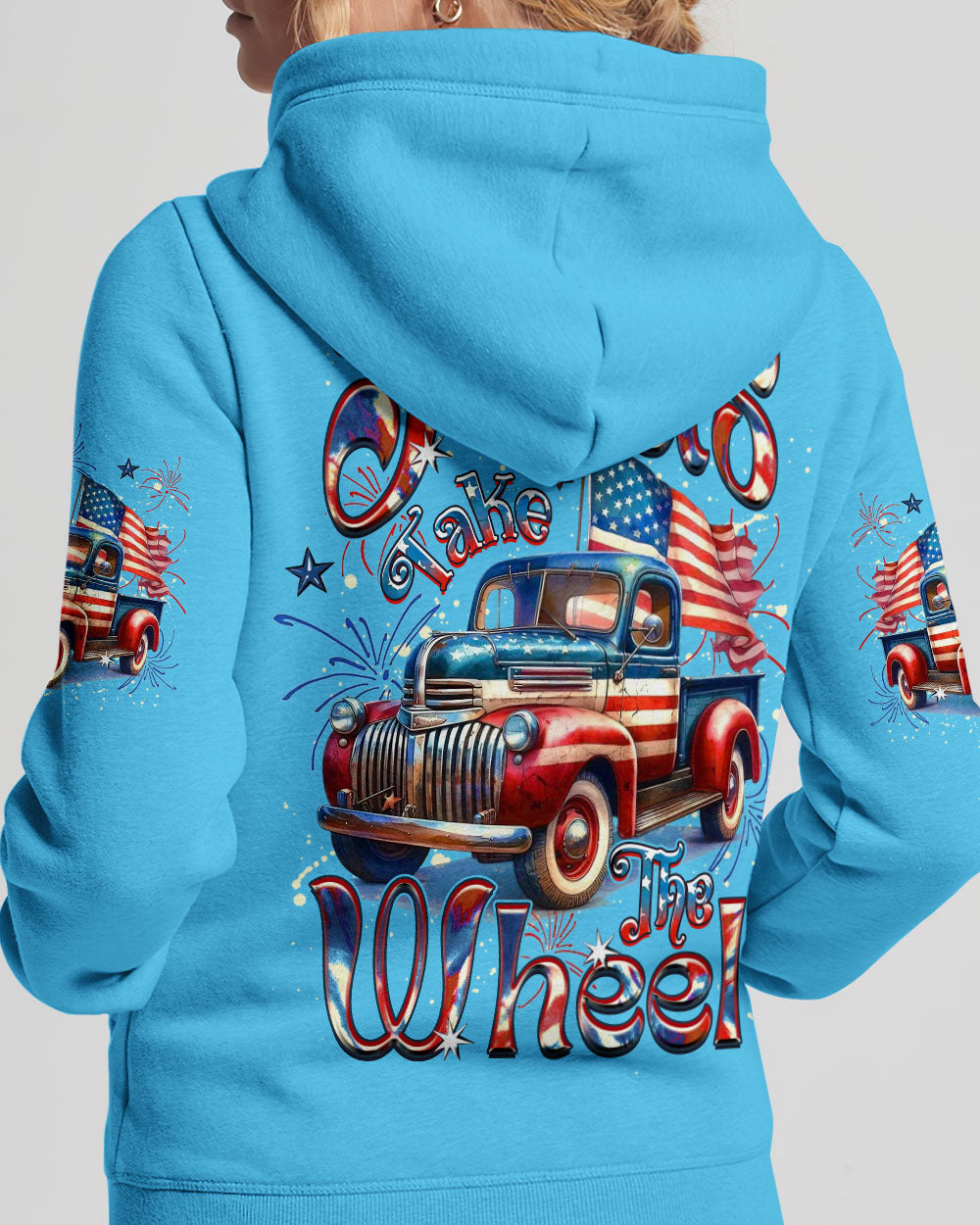Jesus Take The Wheel Women's All Over Print Shirt - Yhdu2205254