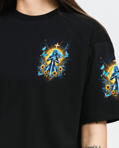 A Child Of God A Woman Of Faith Women's All Over Print Shirt - Yhdu2805251