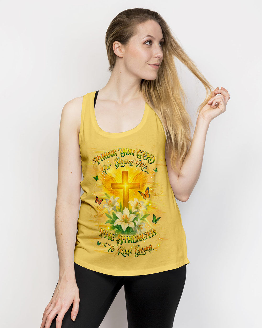 Thank You God Women's All Over Print Shirt - Yhhg0505252