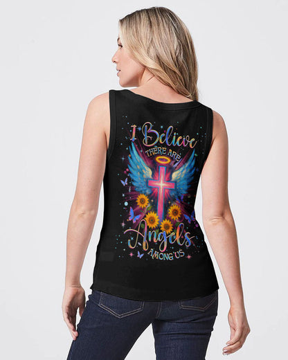 I Believe There Are Angels Among Us Women's All Over Print Shirt - Yhhg0705254