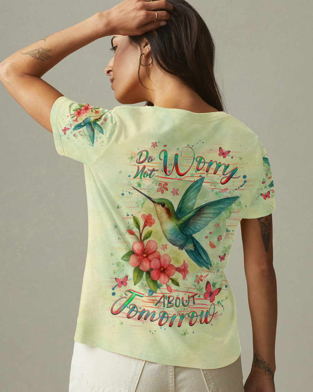 Do Not Worry About Tomorrow Women's All Over Print Shirt - Yhhg1706253