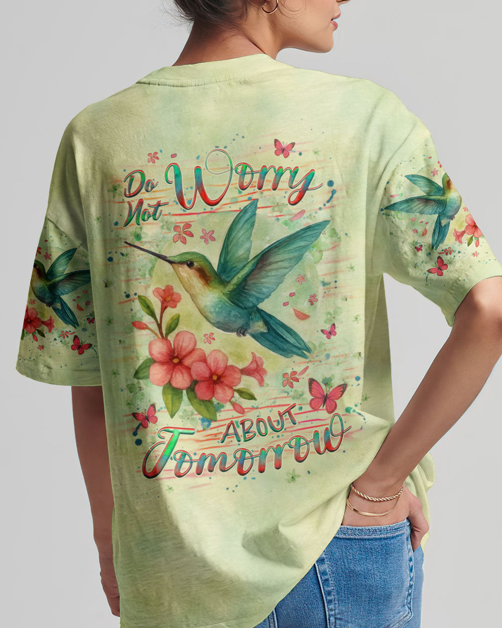 Do Not Worry About Tomorrow Women's All Over Print Shirt - Yhhg1706253